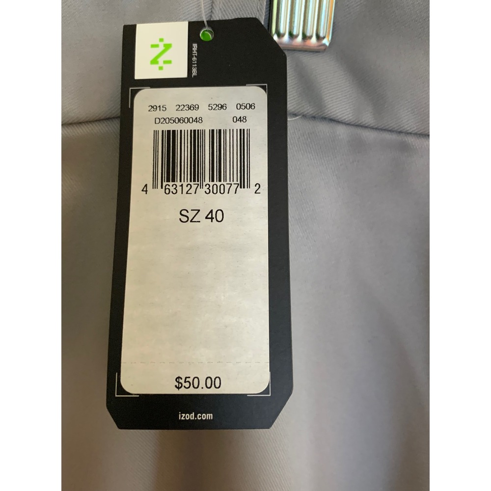 IZOD Golf Shorts ComfortFlex Waistband UPF 50 Sun Control‎ Basix 40 nwt - Picture 7 of 8